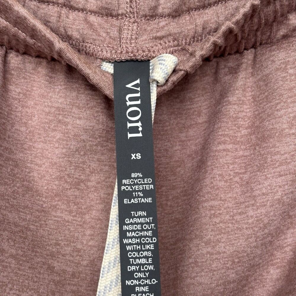 Vuori Women Boyfriend Jogger Soft Pants Zion Rose Heather Pink Size XS New - Picture 4 of 4